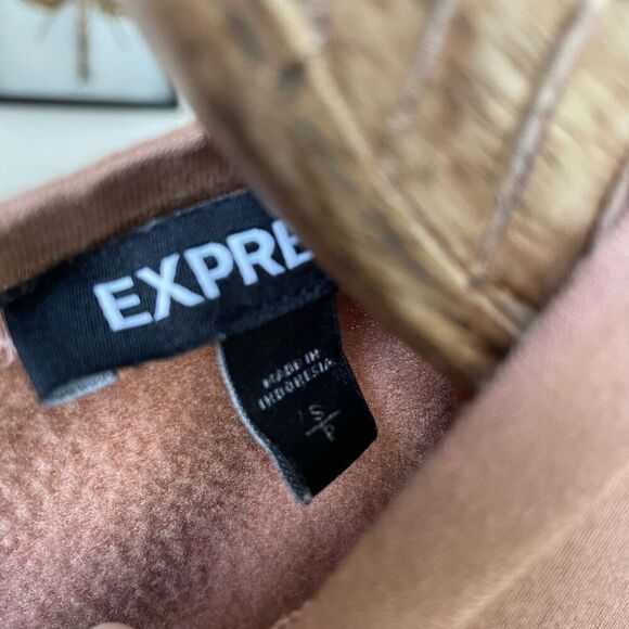 Express Cap Sleeve Lounge Jumpsuit Tan S - Picture 6 of 7